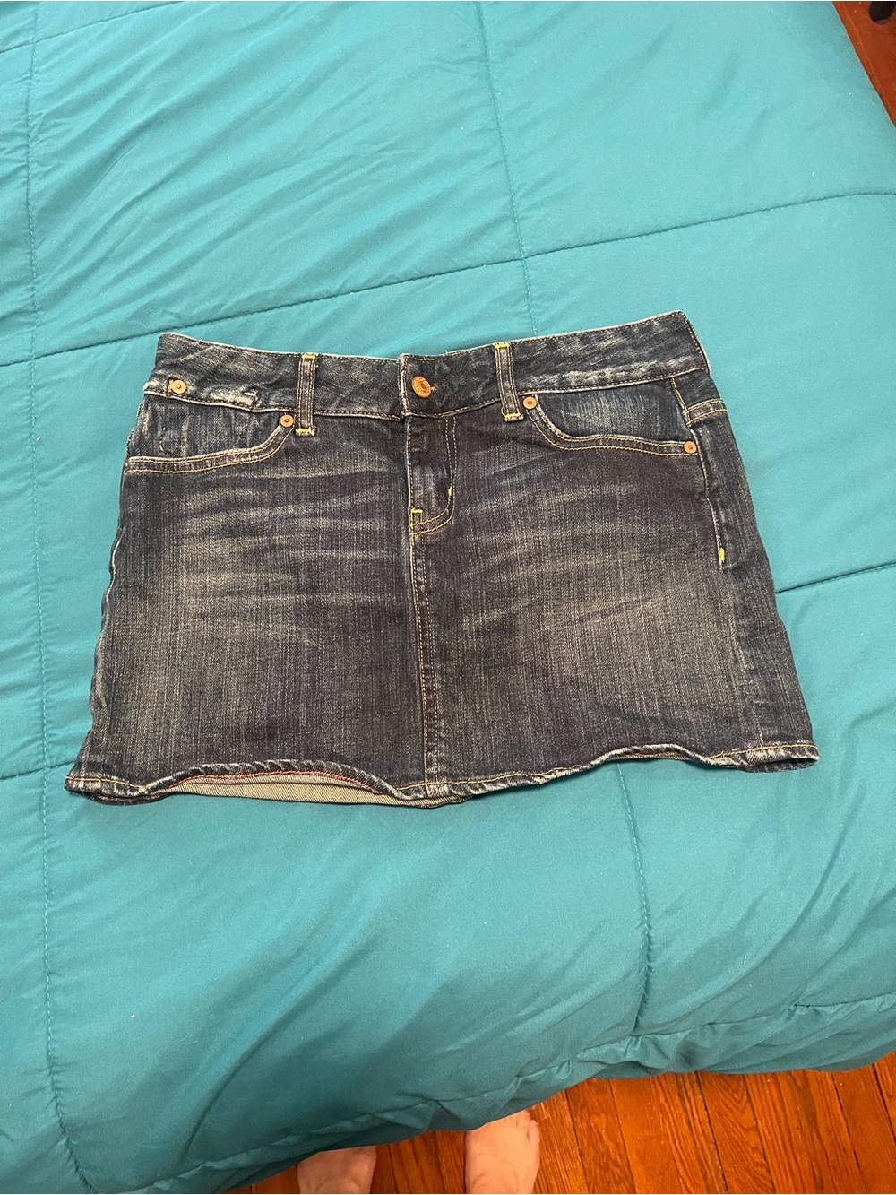Gap Jean mini skirt 4